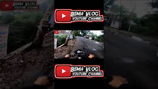 Banjir !!! yah dah surut !!#motovlog #motovloger #motovlogindonesia