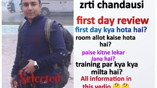 Zrti chandausi First day of training review?| Kya kya free milta hai?|my experience and review 🥰👍