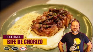 Bife de Chorizo com Cogumelos Feat Mercúrio Alimentos | Web SuperChef