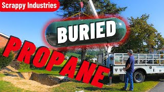 Buried Propane | 500 Gallon Tank