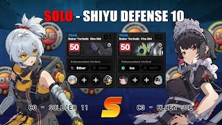 Solo Shiyu Defense 10 - S Rank | Soldier 11 - Ellen Joe | Zenless Zone Zero