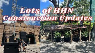 Lots of HHN Construction Updates Happening at Universal Studios