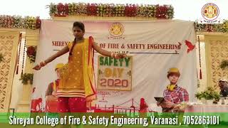 dance on patriotic song on Safety Day at SCFSE