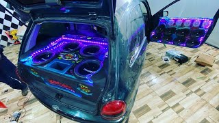 CORSA COM 4 SUBWOOFER POWERVOX E 16 6X9 TOCANDO FUNK