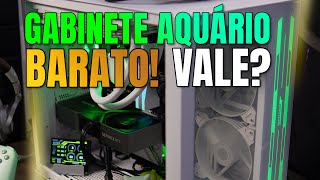 SUPERFRAME CUBE BRANCO - GABINETE AQUÁRIO BARATO É BOM? MONTAGEM - PRÓS E CONTRAS