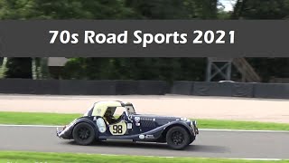 70s Road Sports Oulton Park Gold Cup 2021 - Morgan Lotus Porsche Alfa Romeo TVR Datsun HSCC