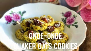 Onde-Onde Quaker Oats Cookies