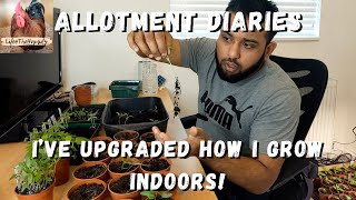 I've Upgraded How I Grow Indoors! | Allotment Diaries | Life@thehamids