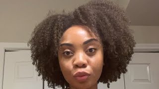 Week 1 Day 2| Wrap my wash and go with me | overnight