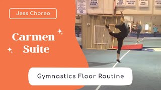 Carmen Suite | Gymnastics Floor Routine | Jess Choreo