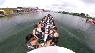 Montreal Dragon Boat Challenge 2017: Race 35 - 500m Sport Mixed Semi Final A/B 1 - Iron Dragons Blue