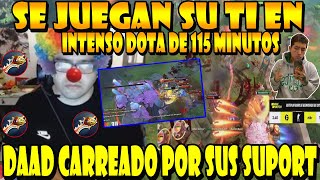 benjaz yadomi daad se juegan un dota de 115 minutos con divines por todos lados y un final épico