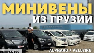 Минивэны из Грузии. АЛЬФАРДЫ. Тойота Альфард. Alphard. Vellfire. Master Vadya.