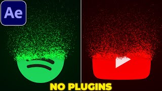 Particle Logo Animation Without Plugins | No Plugins | Particle Logo Reveal