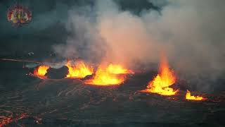 KILAUEA VOLCANO | FOUNTAINING FISSURES