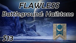 Destiny 2 Flawless Battleground Hailstone Proven Fireteam Triumph [Season of the Chosen]