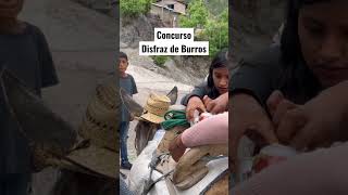 Un divertido concurso de disfraz de Burros en Guerrero