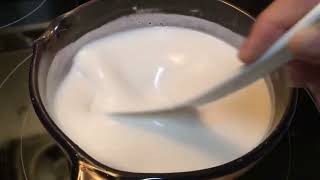 How To Make Coconut Milk Dressing, Topping, Dipping Sauce for Steamed Cakes, Banana (Nuoc Cot Dua)