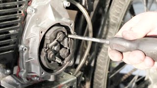 How To Replace / Repair 4 Stroke Motorized Bicycle Clutch