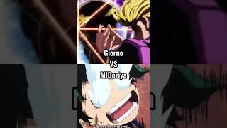 Who is the strongest #shorts #anime #debate #trending #midoriya #deku #giorno #jjba #myheroacademia