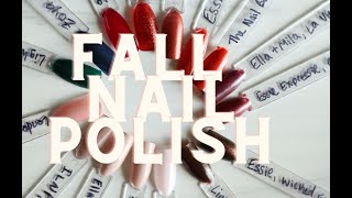 Top 5 Fall Nail Polish Color Picks for 2020