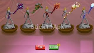 ALL SKIN STATUE GIANT PLASMA, LAVA, ICE + UNLOCK NEW ITEMS HACK STICK WAR LEGACY | Stick11Apk