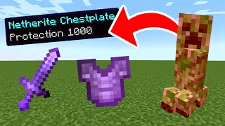 Minecraft, but Mobs Drop OP Items....