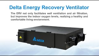 Delta Energy Recovery Ventilator Ceiling Mount Type