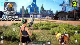 EARTH REVIVAL Mobile iOS Gameplay 2 (Craft House & Weapon)