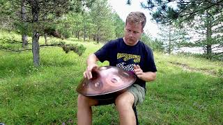 Handpan Meditation in the woodlands of Romania