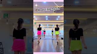 Do It All Again Line Dance #라인댄스 #linedance #dance #doit #again #sclass #운동하는여자