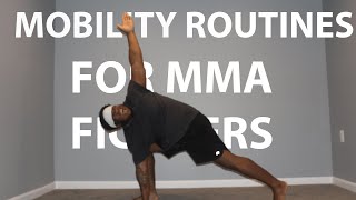 Mobility Routines for MMA Fighters (Become More Flexible and Athletic Quickly!!!) | Dave the Diesel