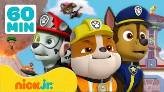 Щенячий патруль | НАСТОЯЩИЕ спасательные миссии! | 1 час | Nick Jr. Cyrillic