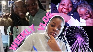 WEEKLY VLOG: 1 SEMAINE DANS MA VIE D'ÉTUDIANTE 👩🏾‍💻🎡