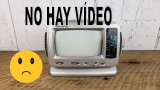 REPARAR TV PORTATIL ANTIGUO COBY Y SIMILARES, NO GENERA VÍDEO