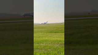 private Jet Taking off #takeoff #flying #jet #smallplane #airport #sun #summer