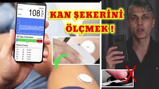 CEP TELEFONU İLE KAN ŞEKERİNİ PARMAKLARINIZI KANATMADAN ÖLÇMEK !