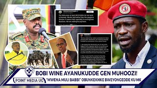 "MWENA MULI BABBI!!" BOBI WINE AYANUKUDDE GEN MUHOOZI KU BYA RWABOGO NE UPDF E SOMALIA. M7 BITABUSSE