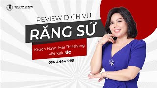 Làm răng sứ và kết quả | Nha khoa Đại Nam