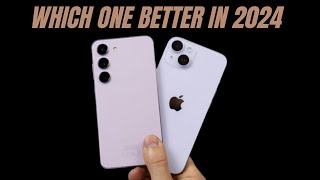 Samsung S24 Plus vs iPhone 16 Pro  // which one better in 2024