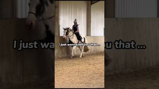 I have something to tell you guys…#horse#trend #equestrian #viral #shorts #love#edit #trick#shorts