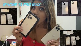 UNBOXING IPHONE 13 PRO MAX + uns mimos de aniversário (ainda rs)