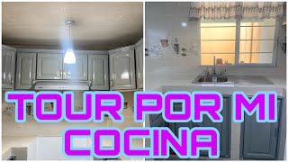 RECORRIDO COMO QUEDÓ LA COCINA DE MI CASA