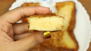 FLUFFY FRENCH TOAST RECIPE | HOW TO MAKE FLUFFY FRENCH TOAST | 계란우유토스트 | TASTED FOOD #103