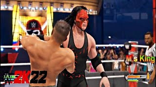 WWE 2k22 - Kane VS. The Miz (Full Match) on Wrestlemania in Hindi