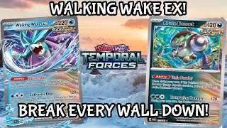 WALKING WAKE EX! CRUSH BASIC EX AND WALLS!