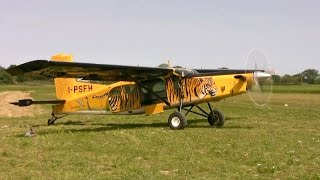 Pilatus PC-6  "Tigro"  Aviosuperficie del Fermano