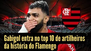 GABIGOL ESTÁ NA LISTA DOS MAIORES ARTILHEIROS DO FLAMENGO #flamengo #fla #futebol