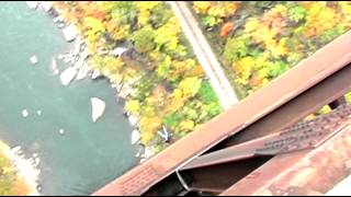 Base Jumping at Bridge Day 2012