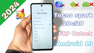 Tecno Spark 20c frp Bypass | Tecno Spark 20c Bypass FRP Google Account Lock